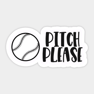 Pitch Please Sticker